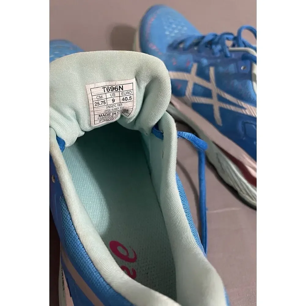 ASICS GEL-Kayano 23 Women’s Running Shoes Size 9 Diva Blue Silver Excellent